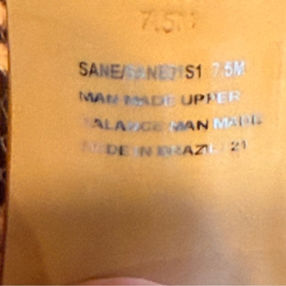 Steve Madden Stiletto Heels in a multicolored snakeskin print - Picture 5 of 5